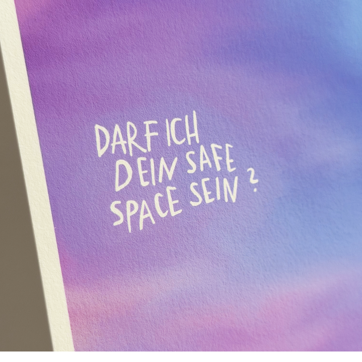 Postkarte "Safe Space"