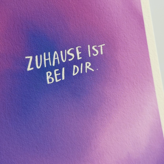 Postkarte "Zuhause"