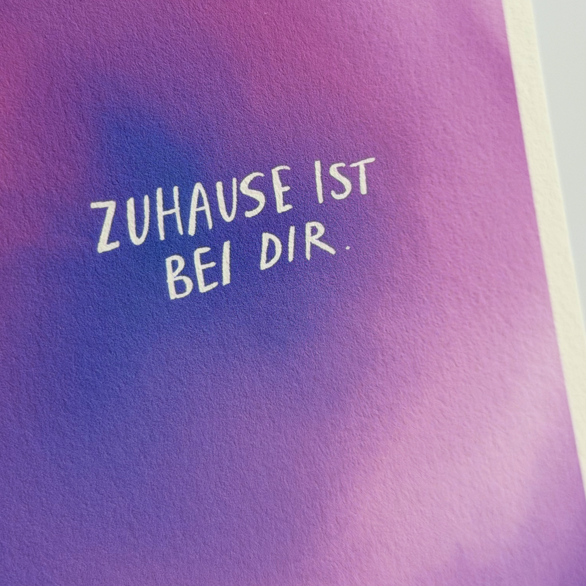 Postkarte "Zuhause"