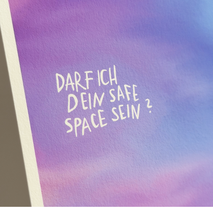 Postkarte "Safe Space"