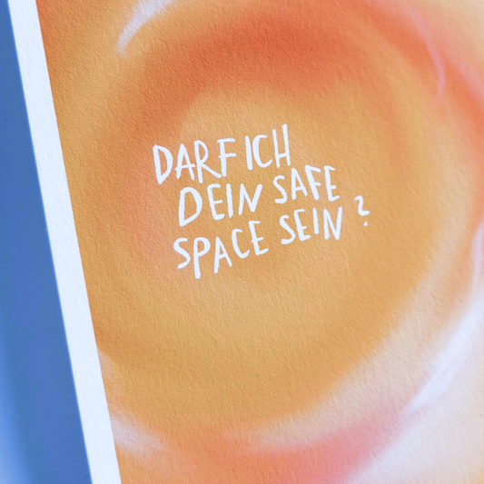 Postkarte "Safe Space"