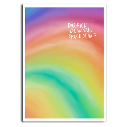 Postkarte "Safe Space"