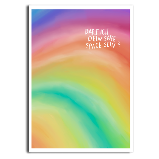 Postkarte "Safe Space"
