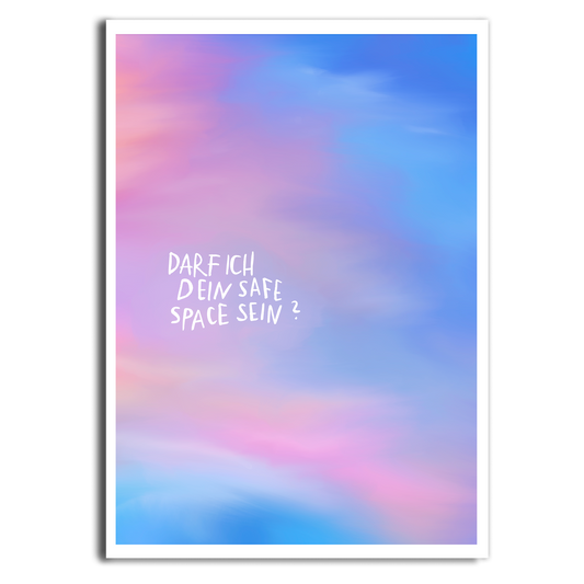 Postkarte "Safe Space"
